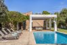 Villa en Son Servera - Sa Plana. Rustic villa with beautiful garden
